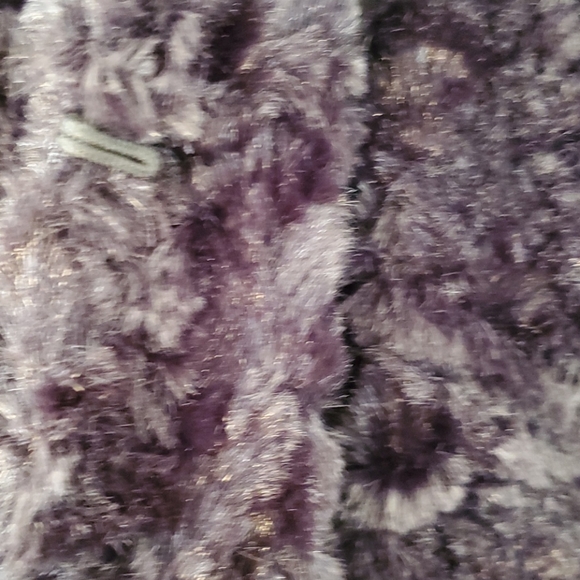 Faux jacket with collar, waist length, size small - Picture 3 of 4